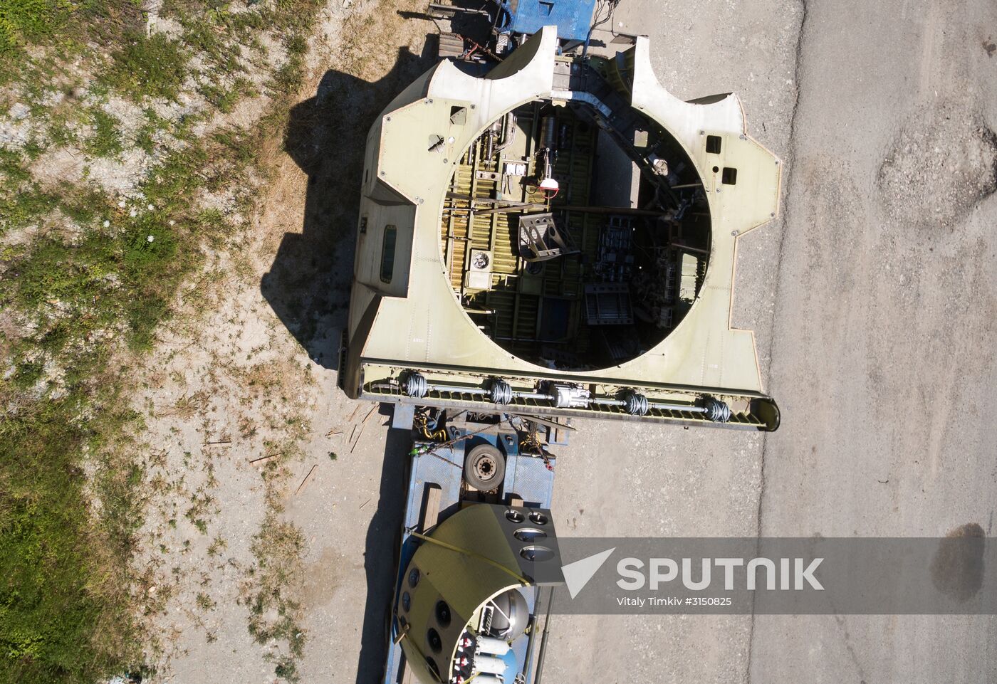 Model of Buran spacecraft arrives in Krasnodar Territory