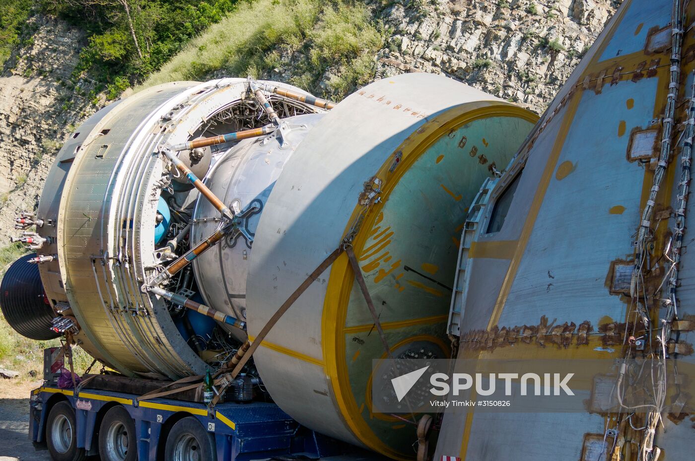 Model of Buran spacecraft arrives in Krasnodar Territory