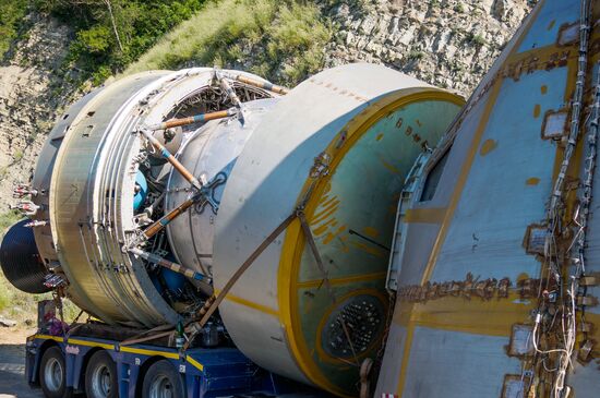 Model of Buran spacecraft arrives in Krasnodar Territory