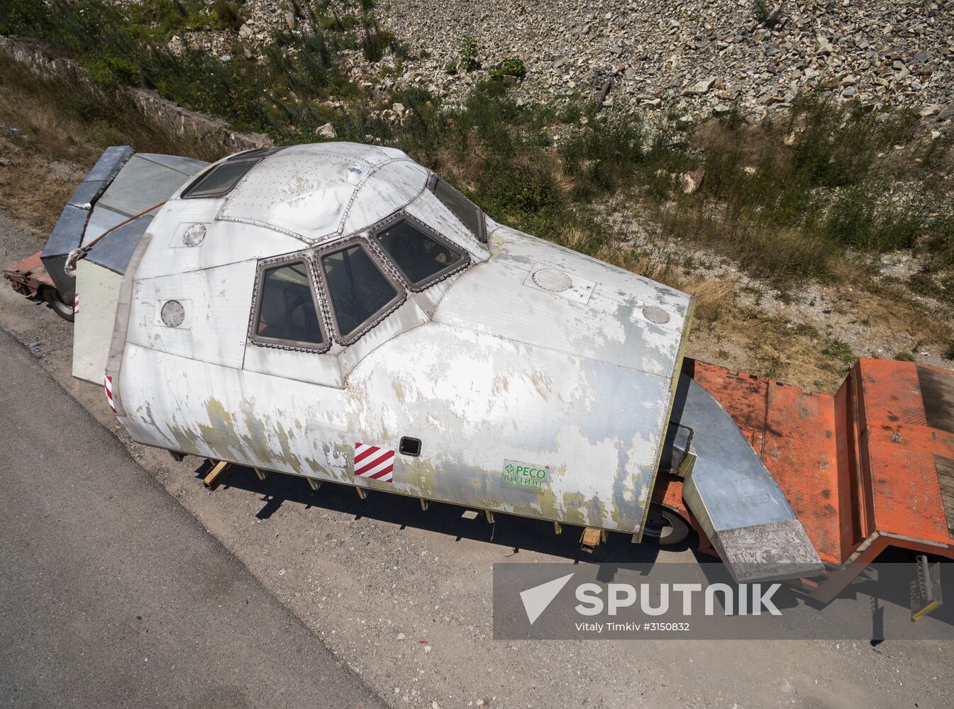 Model of Buran spacecraft arrives in Krasnodar Territory