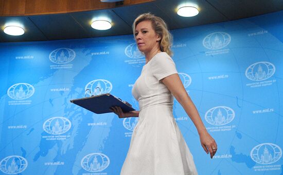 Briefing by Russian Foreign Ministry Spokesperson Maria Zakharova