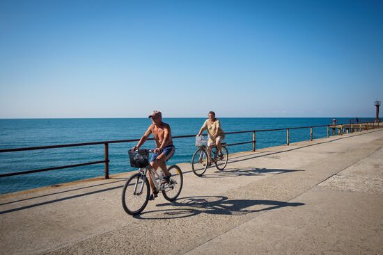Black Sea coast in the Krasnodar Territory