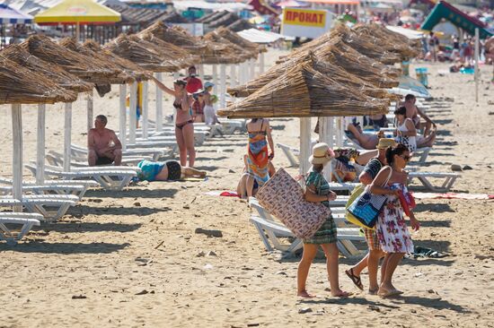 Black Sea coast in the Krasnodar Territory