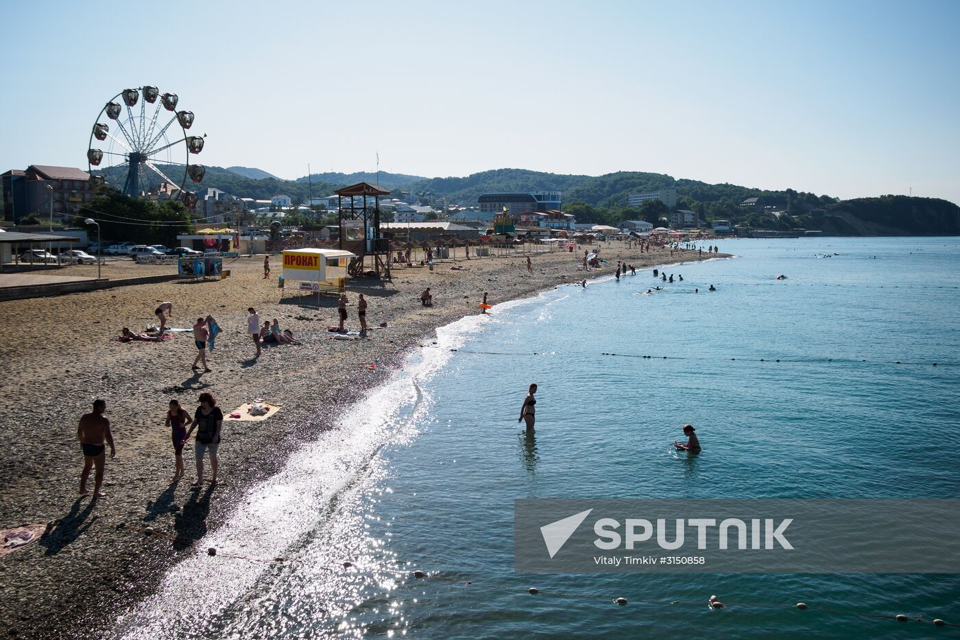 Black Sea coast in the Krasnodar Territory
