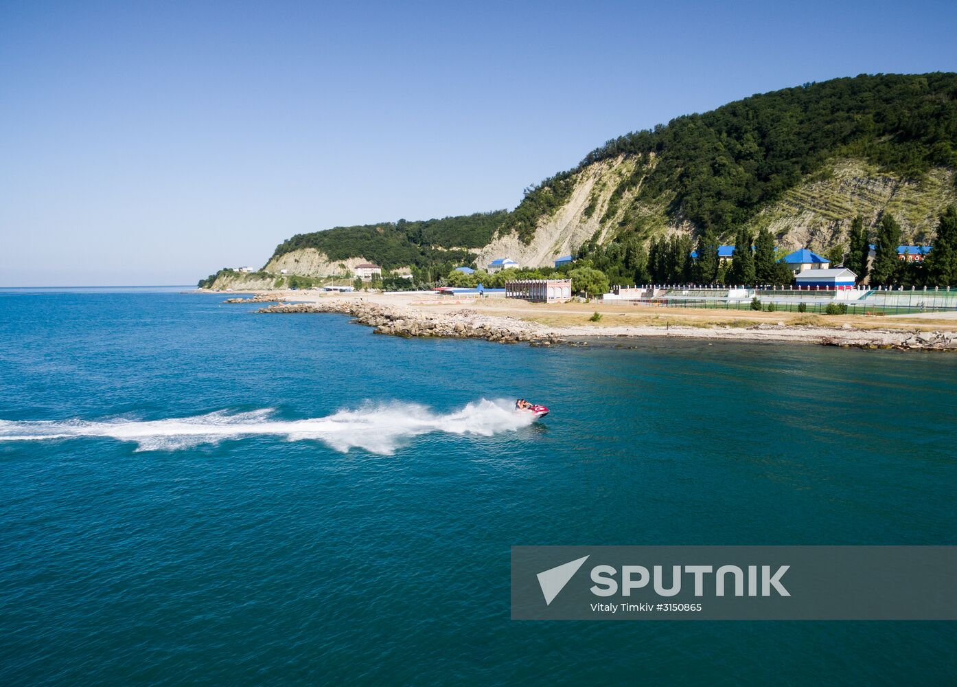 Black Sea coast in the Krasnodar Territory