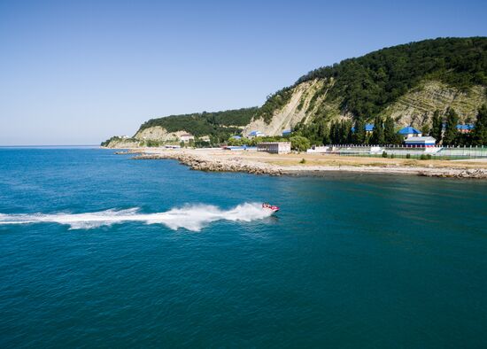 Black Sea coast in the Krasnodar Territory