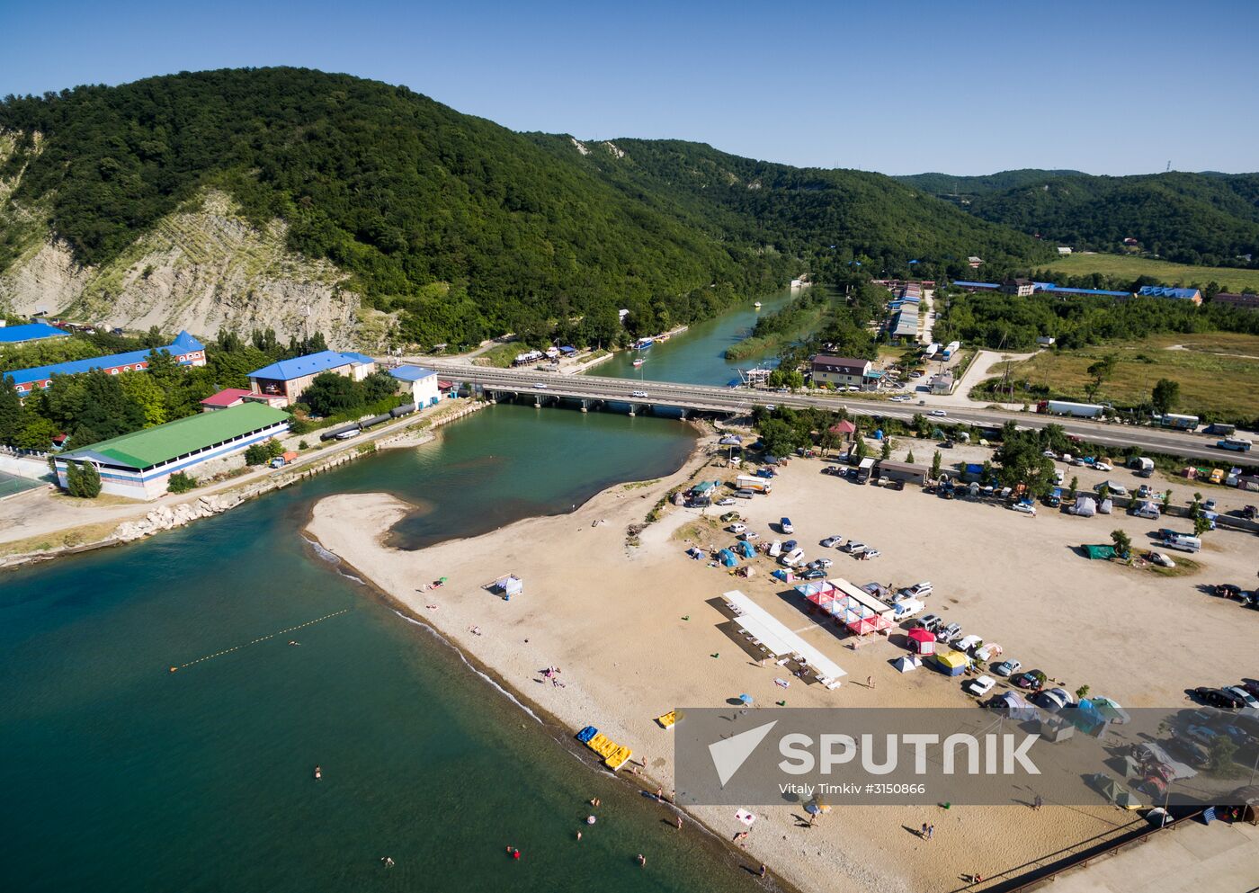 Black Sea coast in the Krasnodar Territory