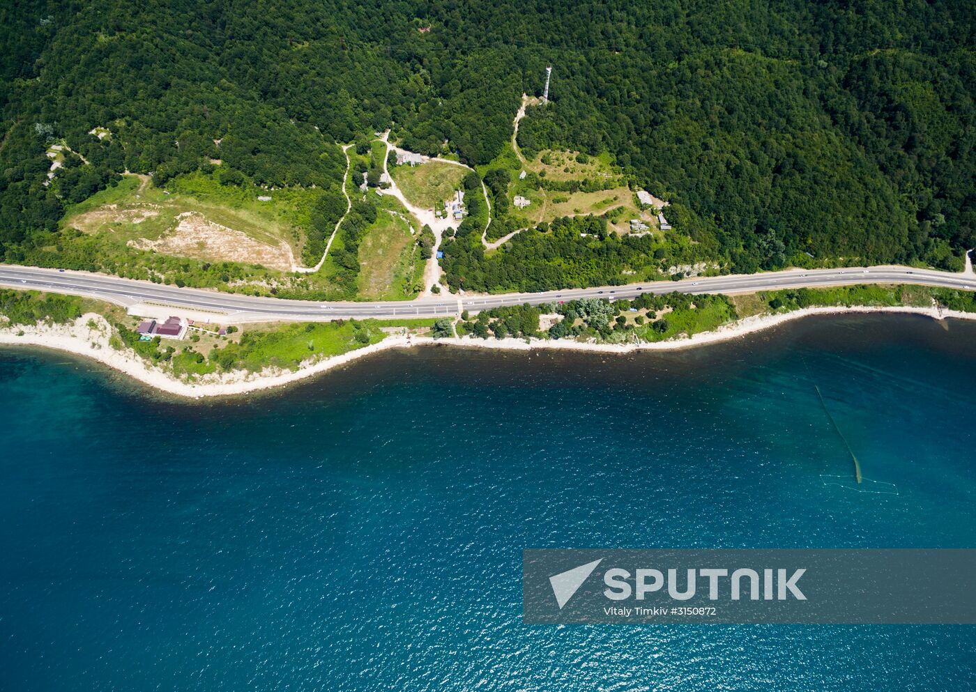 Black Sea coast in the Krasnodar Territory