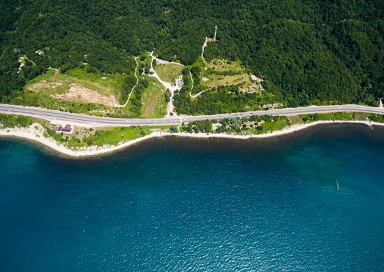 Black Sea coast in the Krasnodar Territory