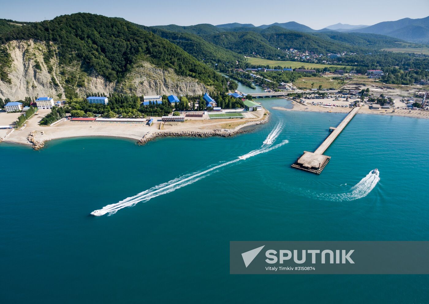 Black Sea coast in the Krasnodar Territory