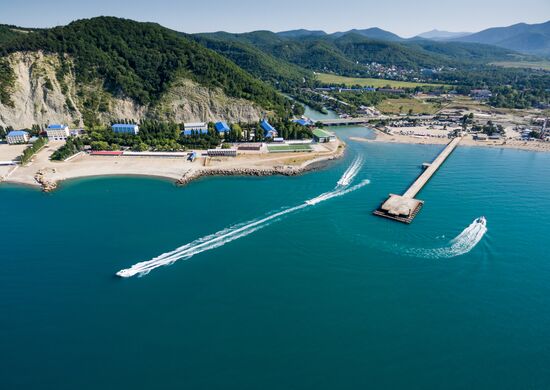 Black Sea coast in the Krasnodar Territory