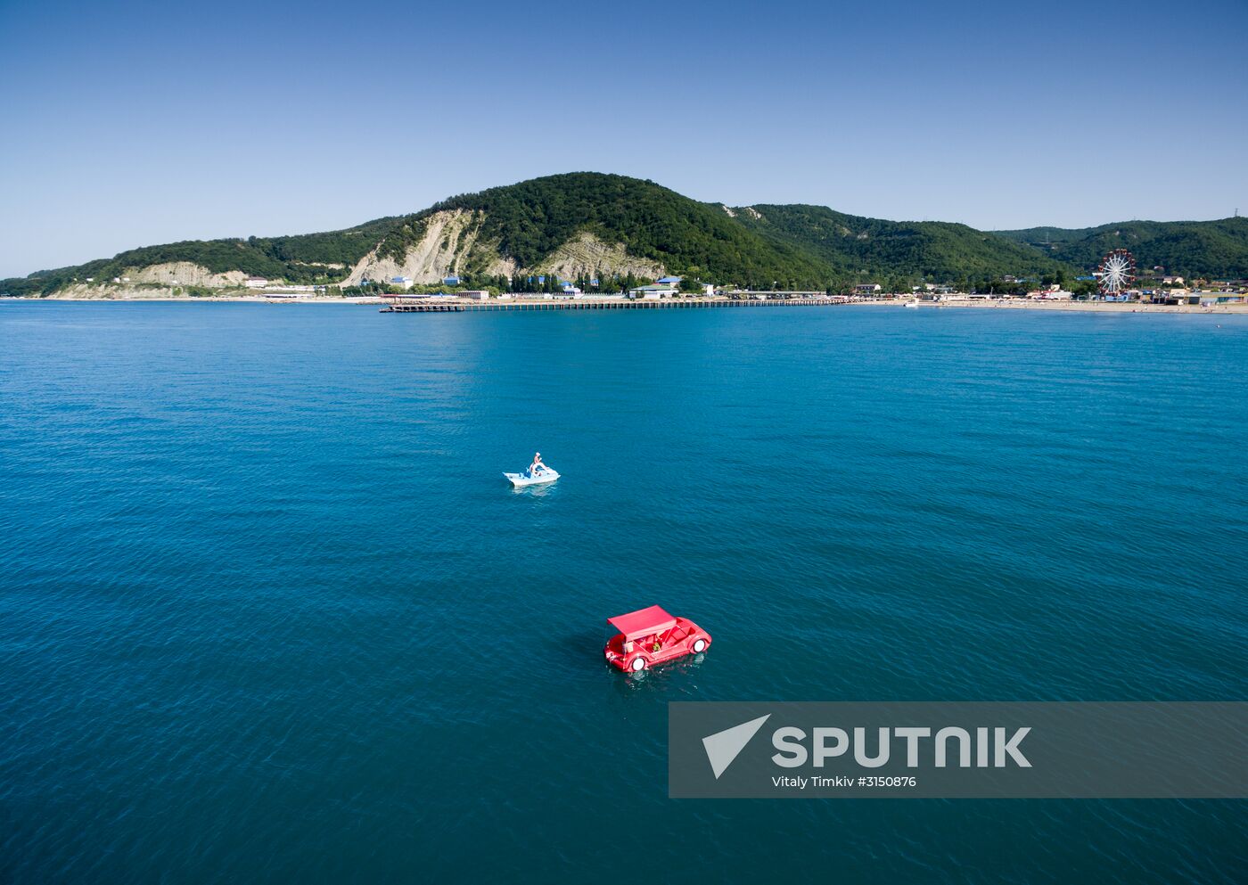 Black Sea coast in the Krasnodar Territory
