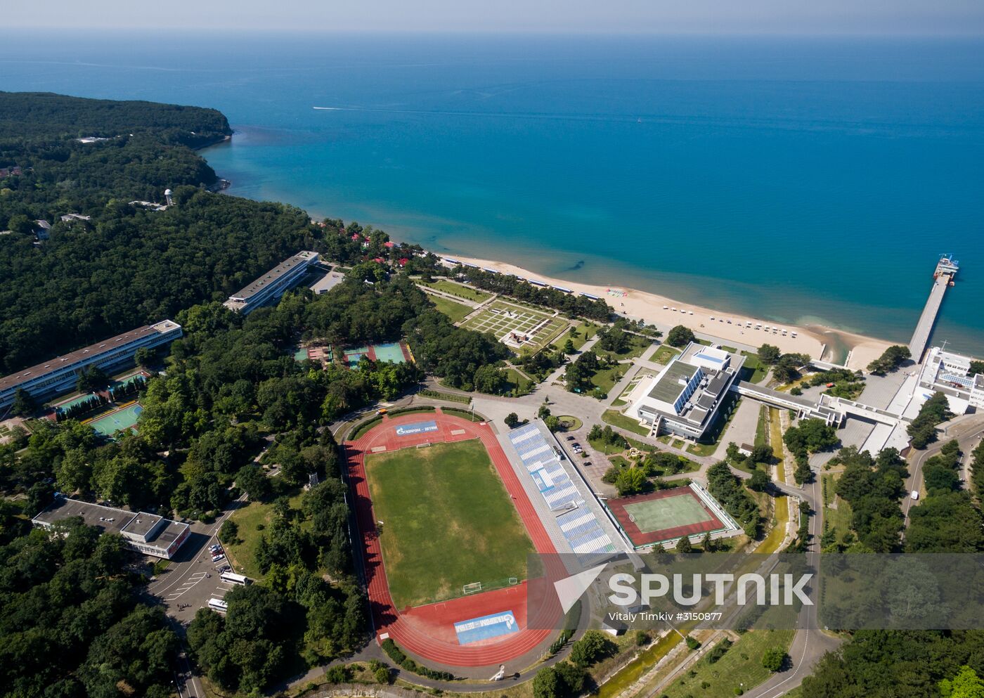 Black Sea coast in the Krasnodar Territory