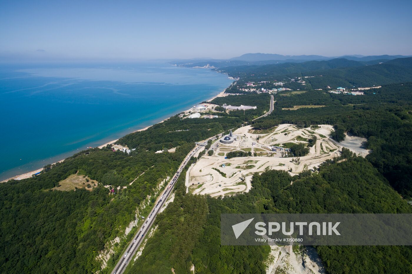 Black Sea coast in the Krasnodar Territory