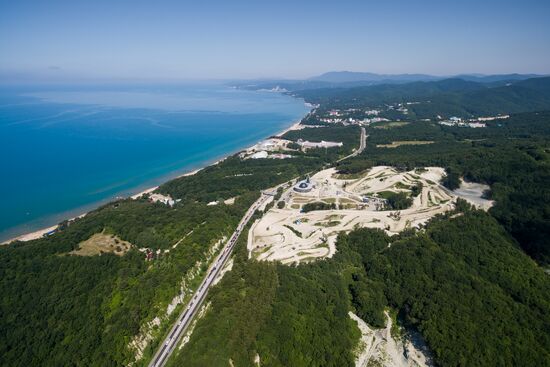 Black Sea coast in the Krasnodar Territory