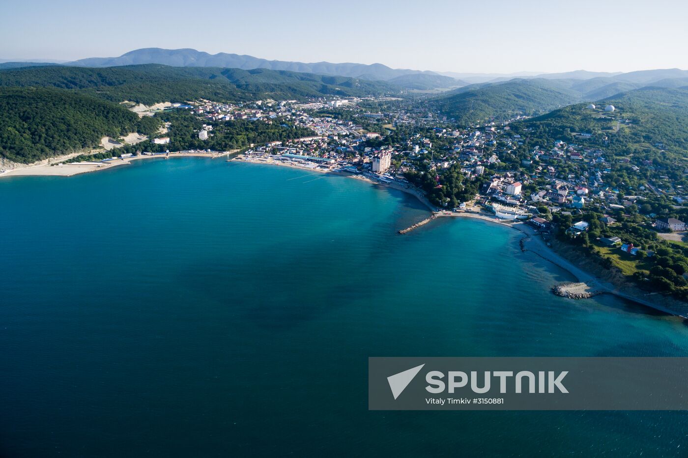 Black Sea coast in the Krasnodar Territory