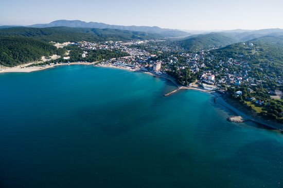 Black Sea coast in the Krasnodar Territory