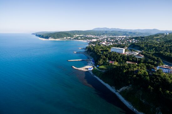 Black Sea coast in the Krasnodar Territory