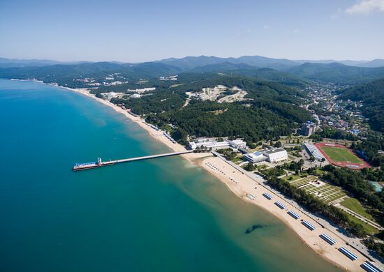 Black Sea coast in the Krasnodar Territory