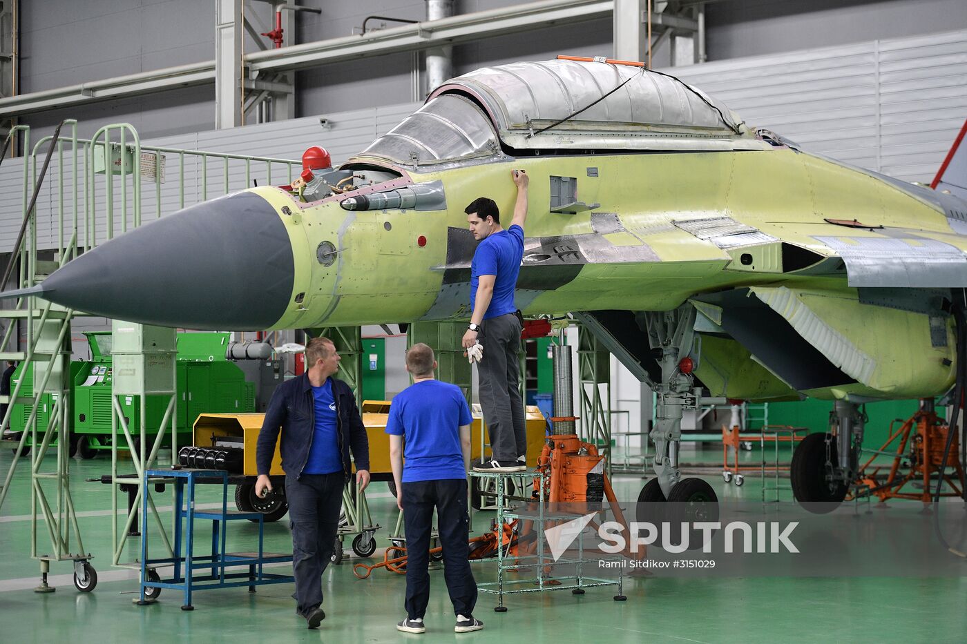 MiG aircraft manufaacturing in Moscow Region