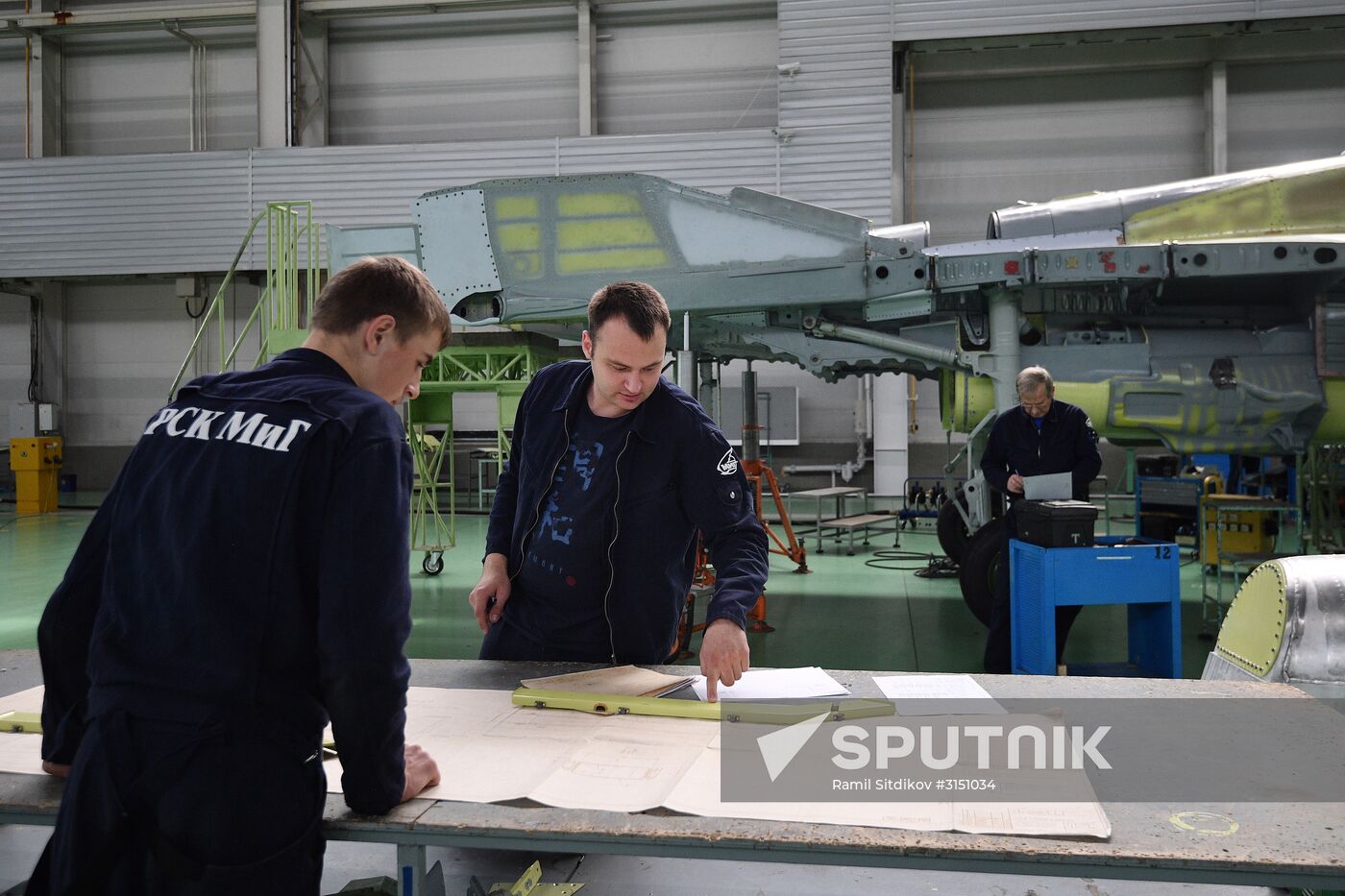 MiG aircraft manufaacturing in Moscow Region
