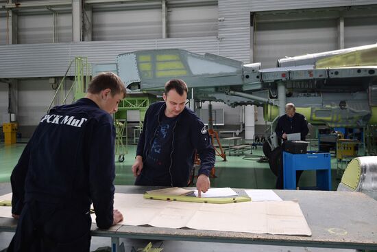 MiG aircraft manufaacturing in Moscow Region