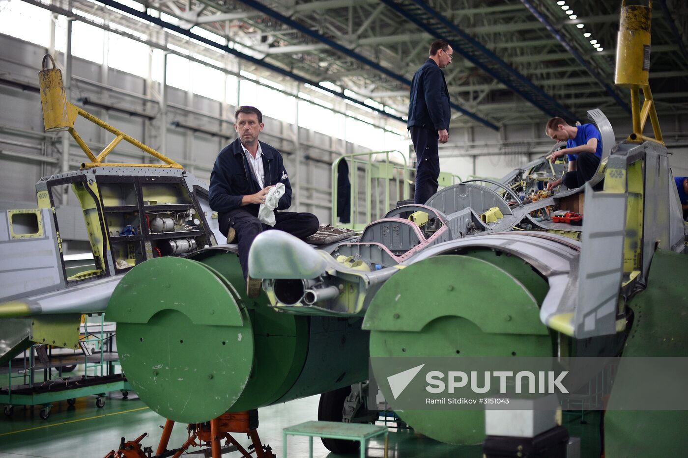 MiG aircraft manufaacturing in Moscow Region