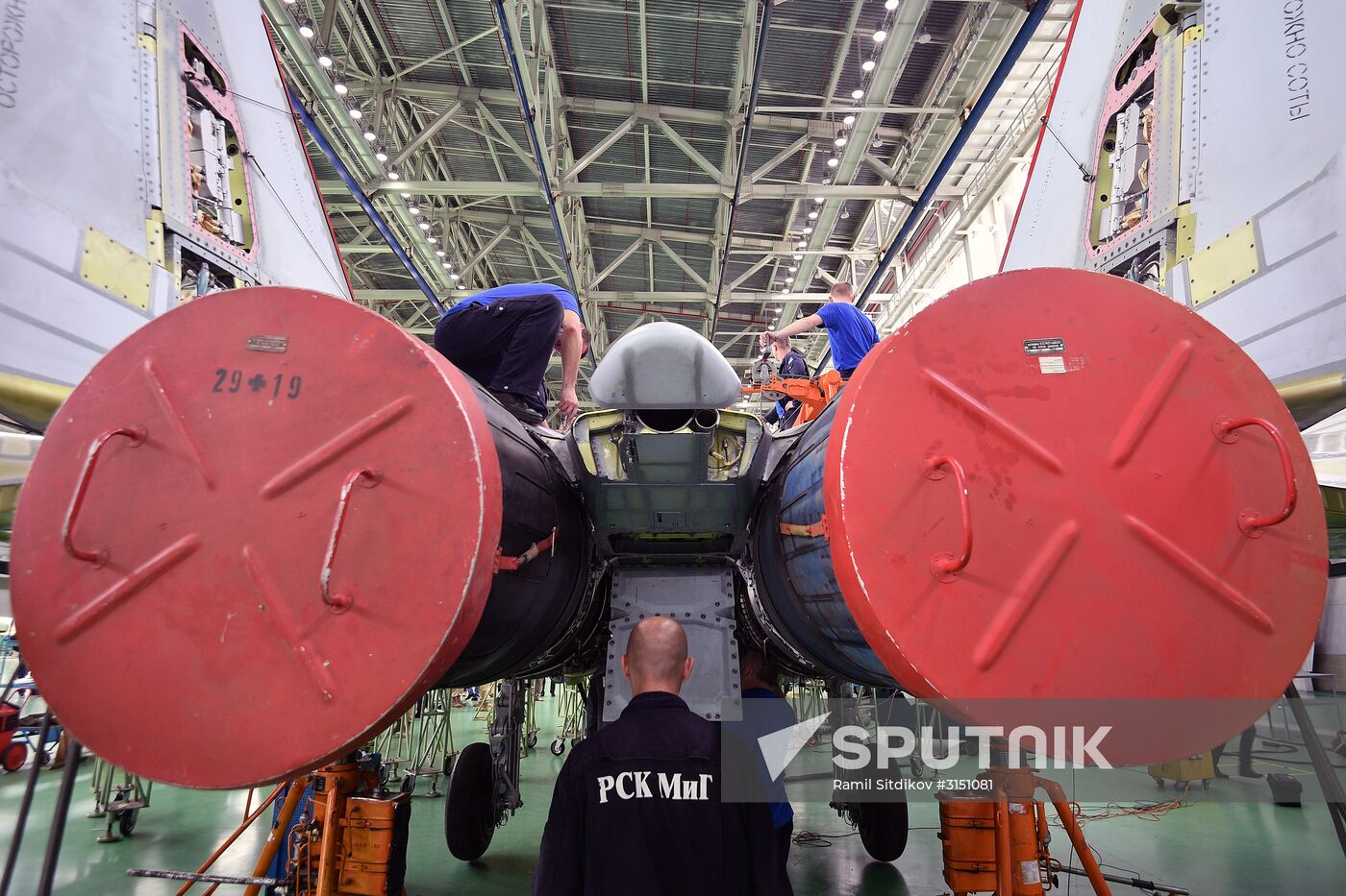 MiG aircraft manufaacturing in Moscow Region