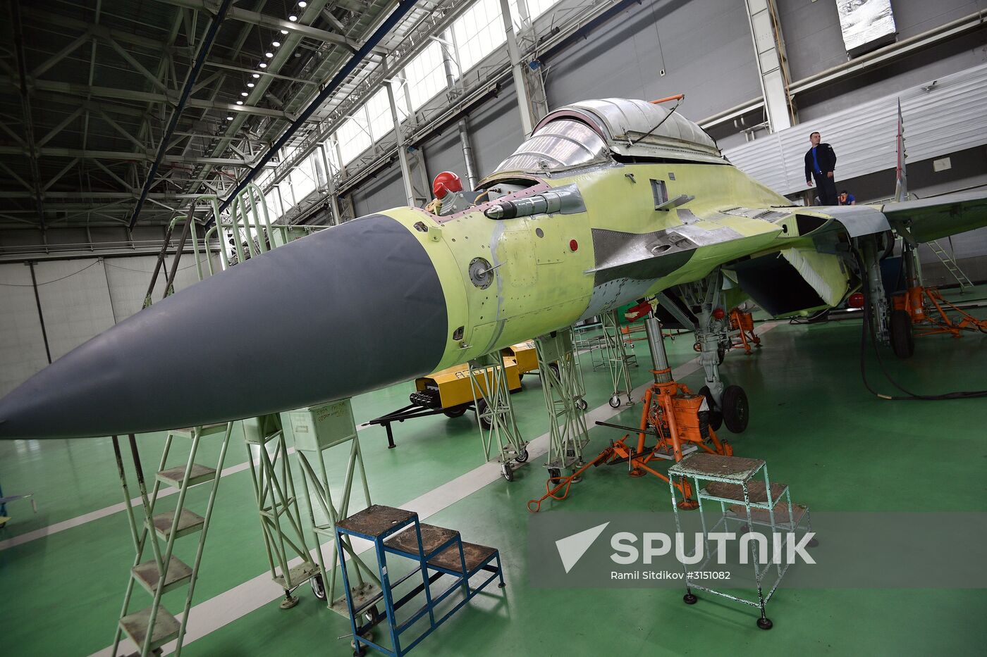 MiG aircraft manufaacturing in Moscow Region