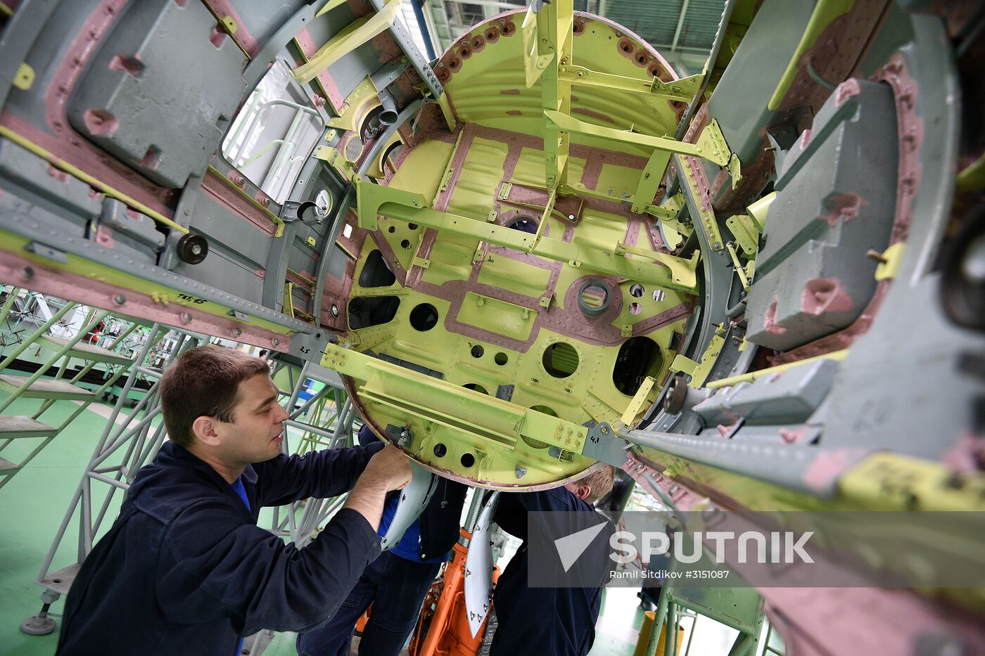 MiG aircraft manufaacturing in Moscow Region