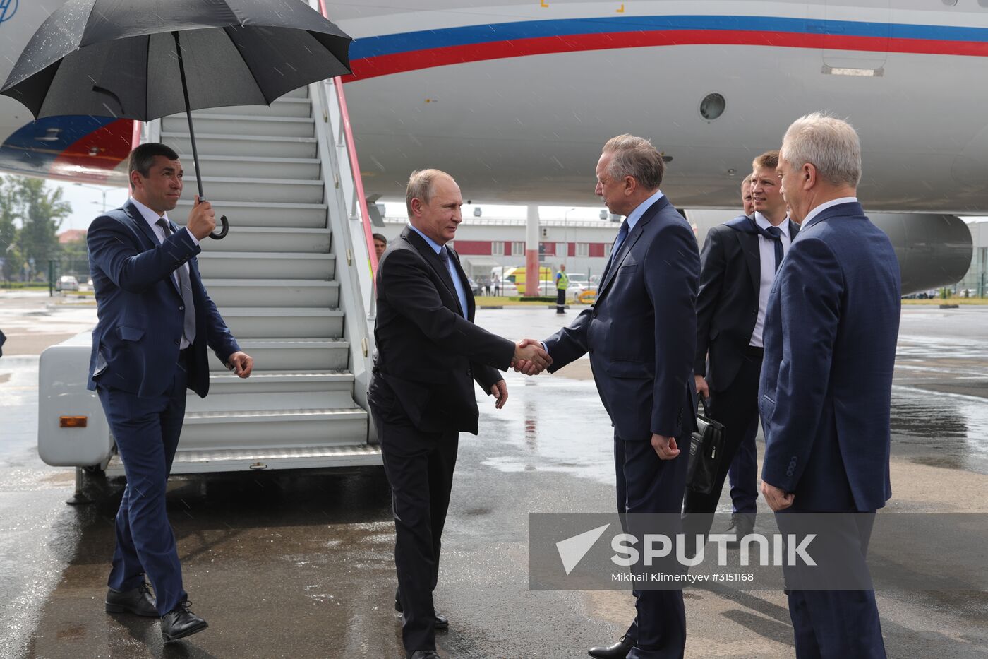Russian President Vladimir Putin visits Belgorod Region