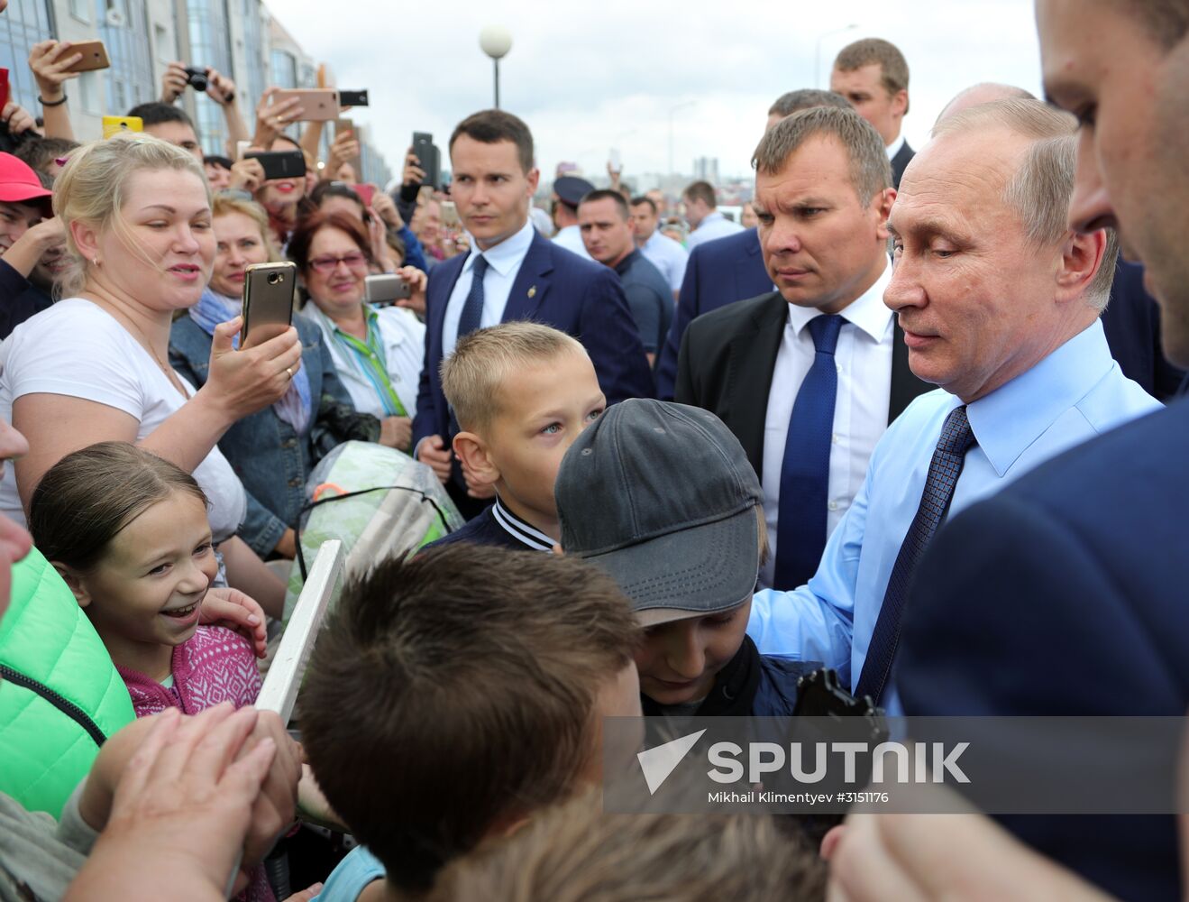Russian President Vladimir Putin visits Belgorod Region