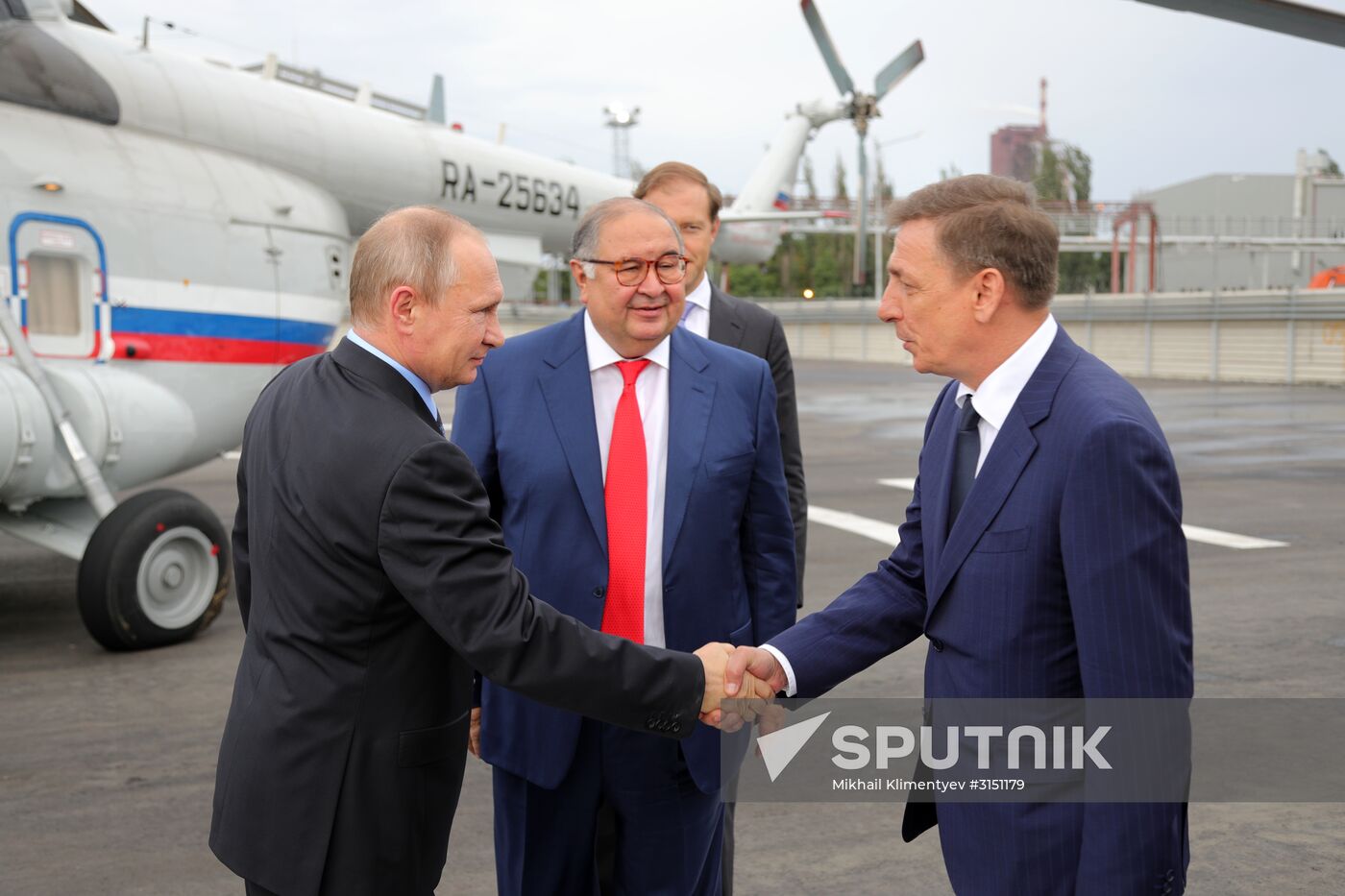 Russian President Vladimir Putin visits Belgorod Region