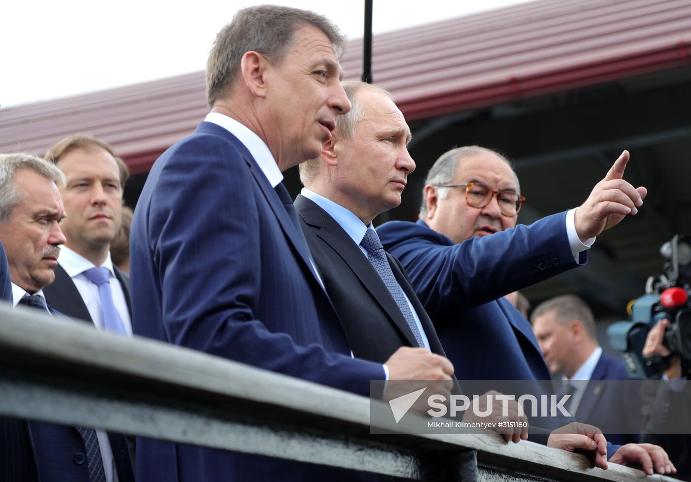 Russian President Vladimir Putin visits Belgorod Region