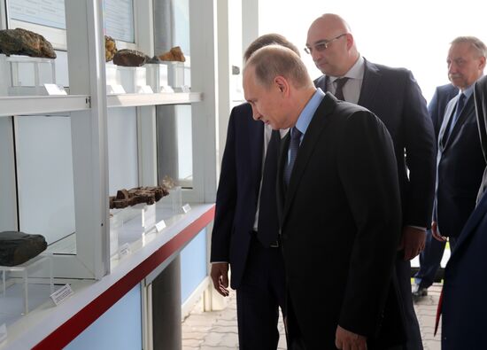 Russian President Vladimir Putin visits Belgorod Region