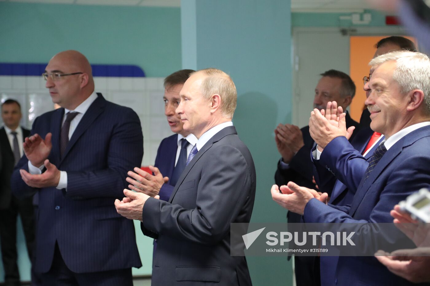 Russian President Vladimir Putin visits Belgorod Region