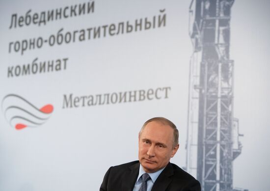Russian President Vladimir Putin visits Belgorod Region