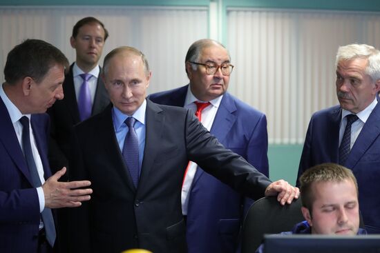 Russian President Vladimir Putin visits Belgorod Region