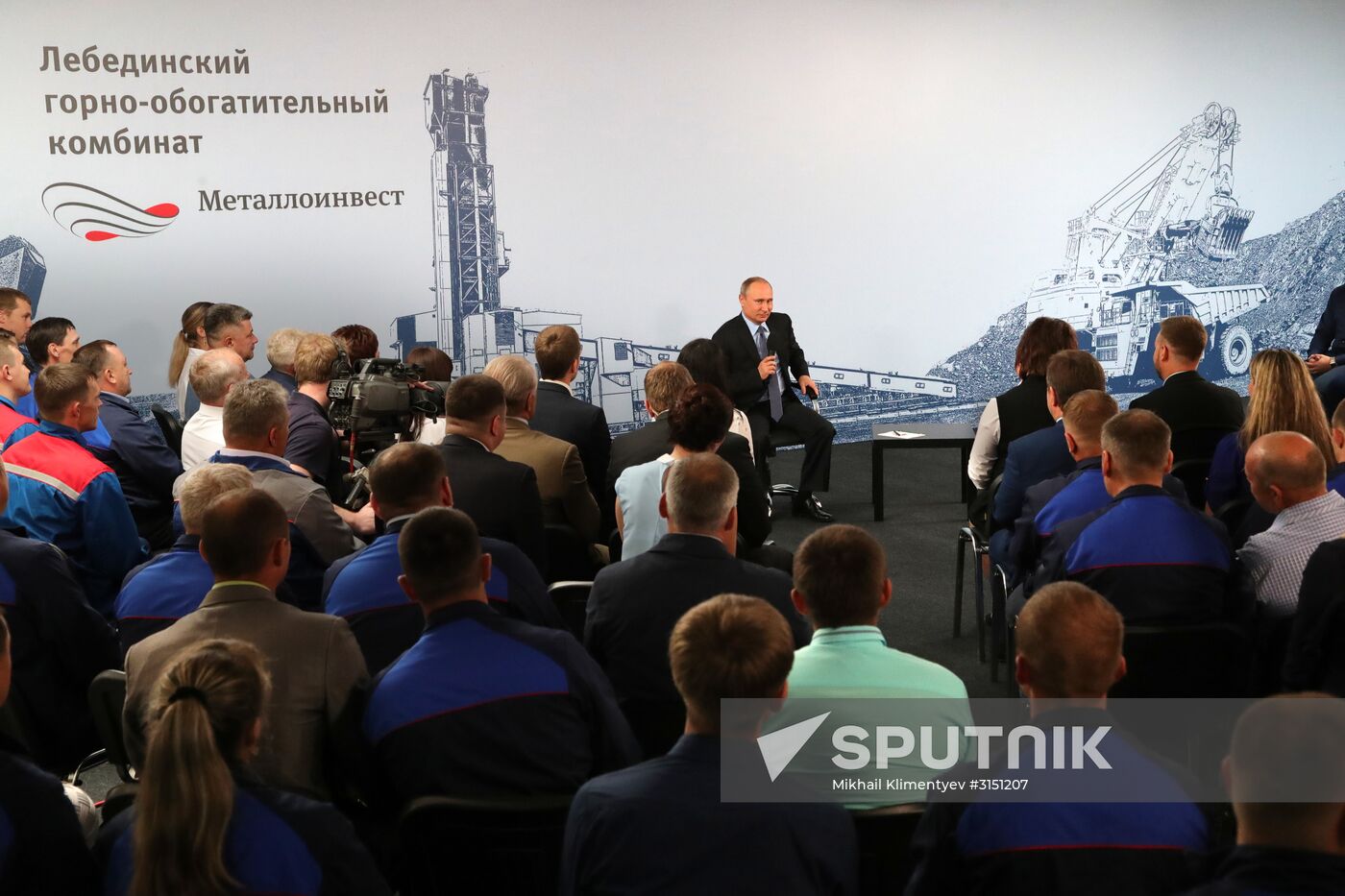 Russian President Vladimir Putin visits Belgorod Region