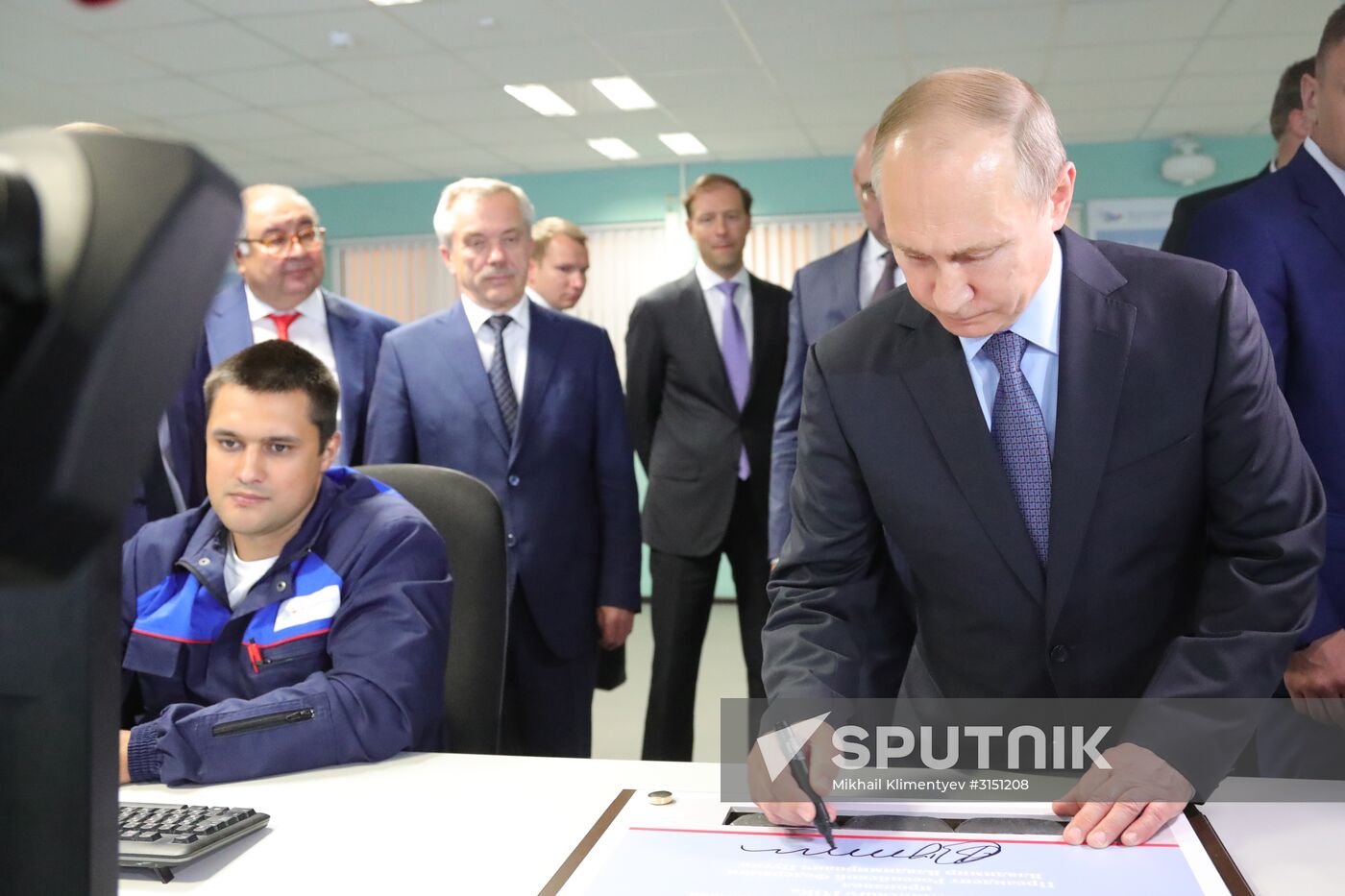 Russian President Vladimir Putin visits Belgorod Region