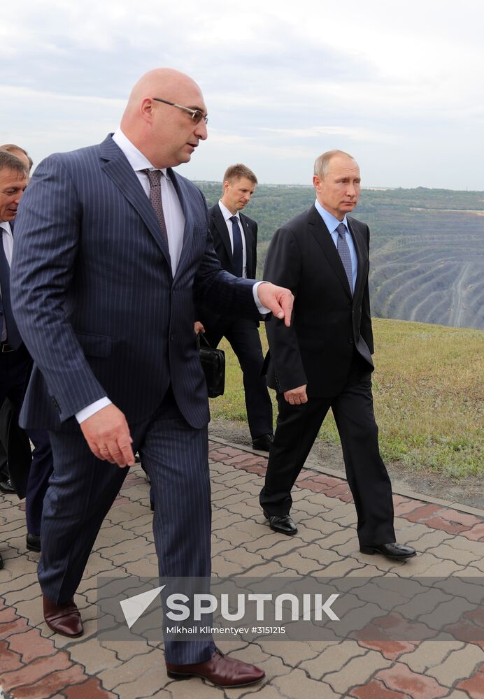 Russian President Vladimir Putin visits Belgorod Region