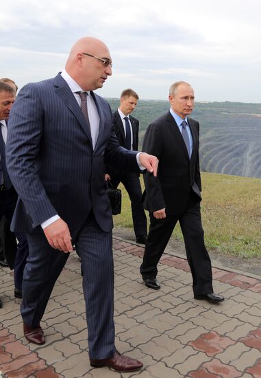 Russian President Vladimir Putin visits Belgorod Region