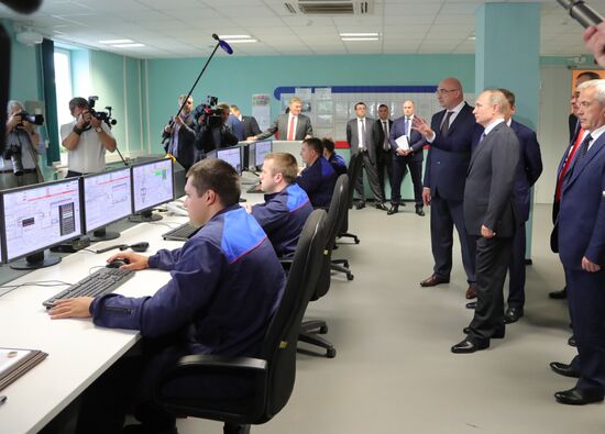 Russian President Vladimir Putin visits Belgorod Region