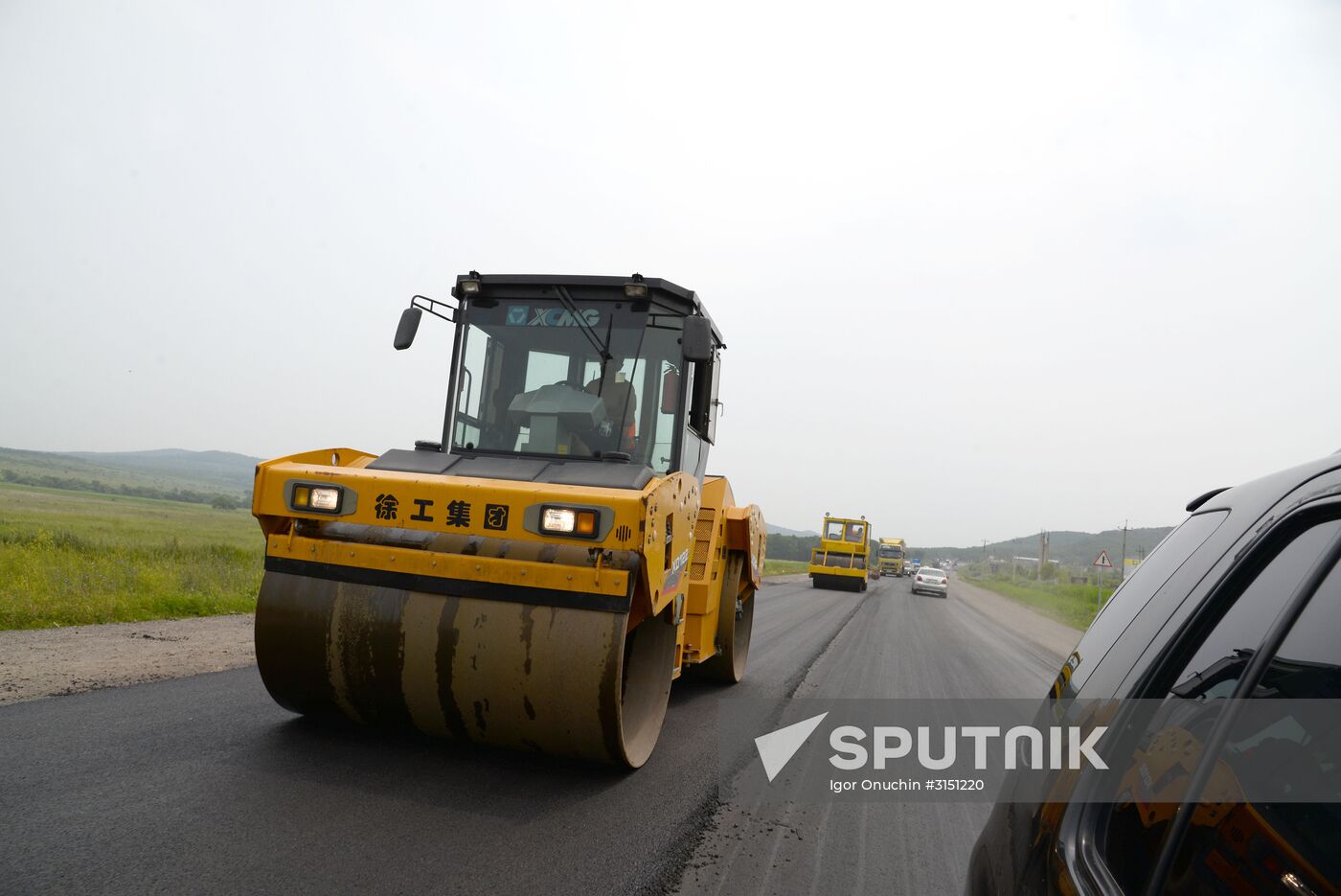 A370 Ussuri highway from Vladivostok to Khabarovsk
