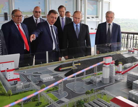 Russian President Vladimir Putin visits Belgorod Region