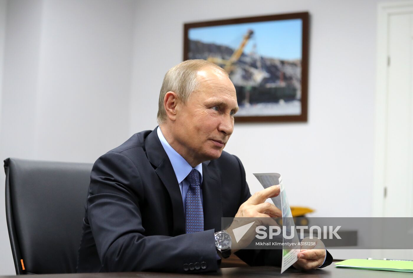 Russian President Vladimir Putin visits Belgorod Region
