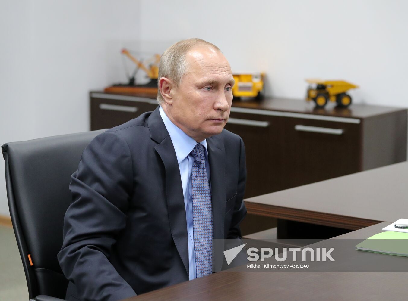 Russian President Vladimir Putin visits Belgorod Region