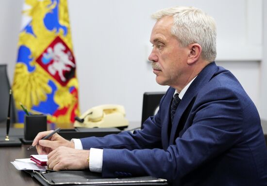 Russian President Vladimir Putin visits Belgorod Region