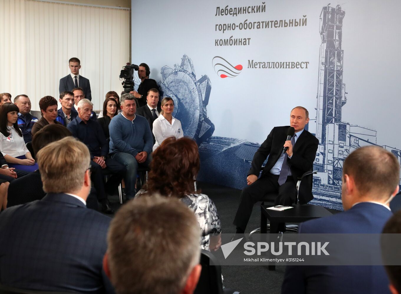 Russian President Vladimir Putin visits Belgorod Region