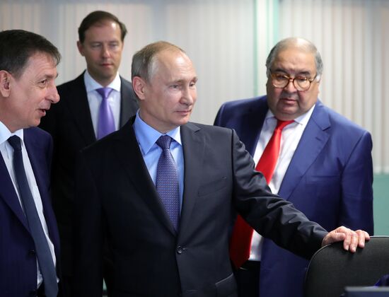 Russian President Vladimir Putin visits Belgorod Region